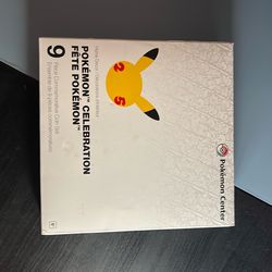 Pokemon Center 25th anniversary 9 Piece Coin Set