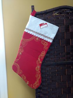 New stocking with henna design