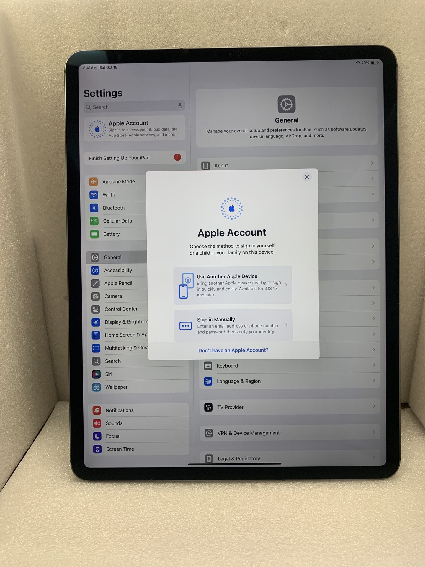 iPad Pro 12.9 4th Gen -512gb- Babcock