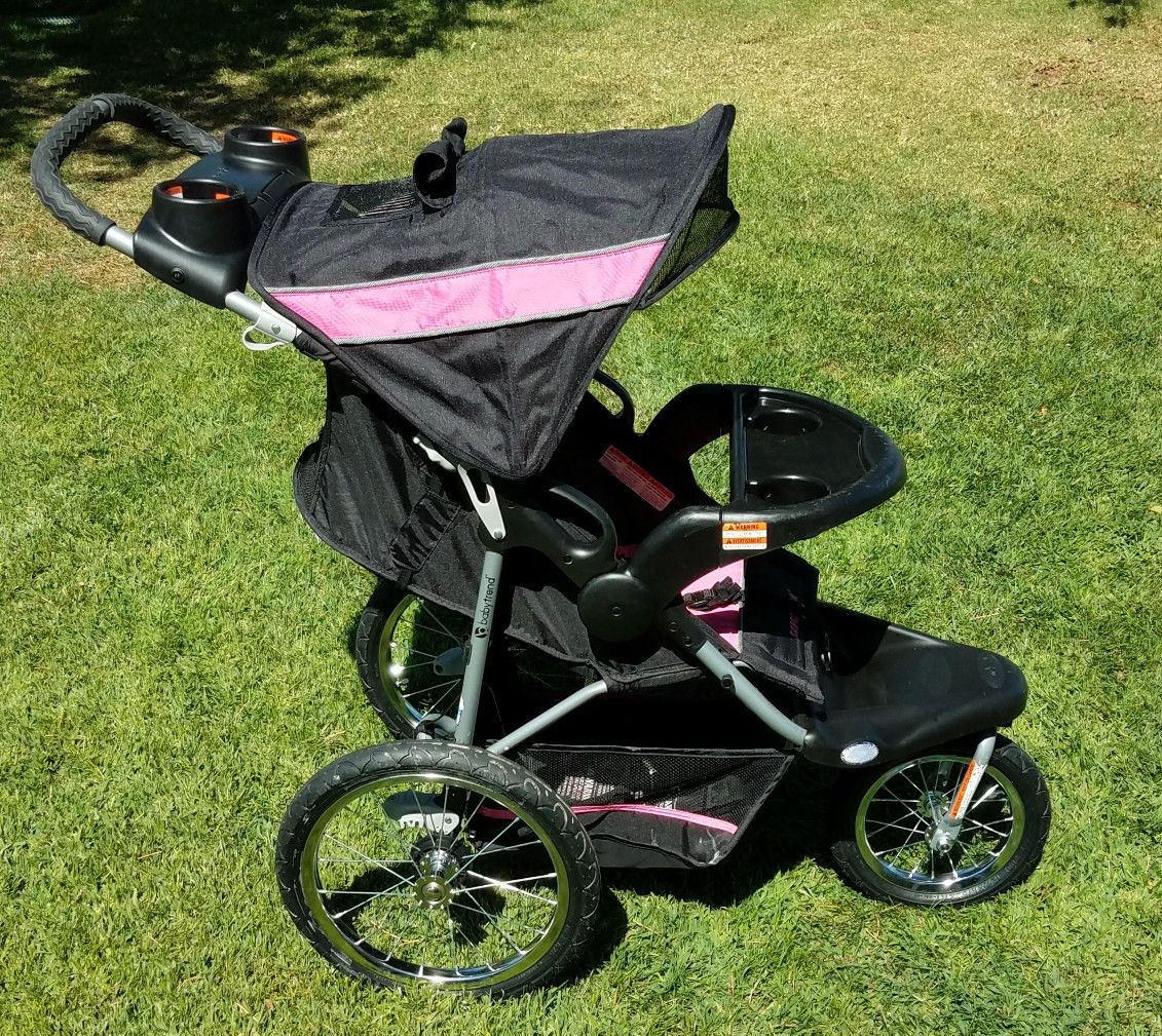 Baby Trend Expedition Jogger Stroller, Bubble Gum