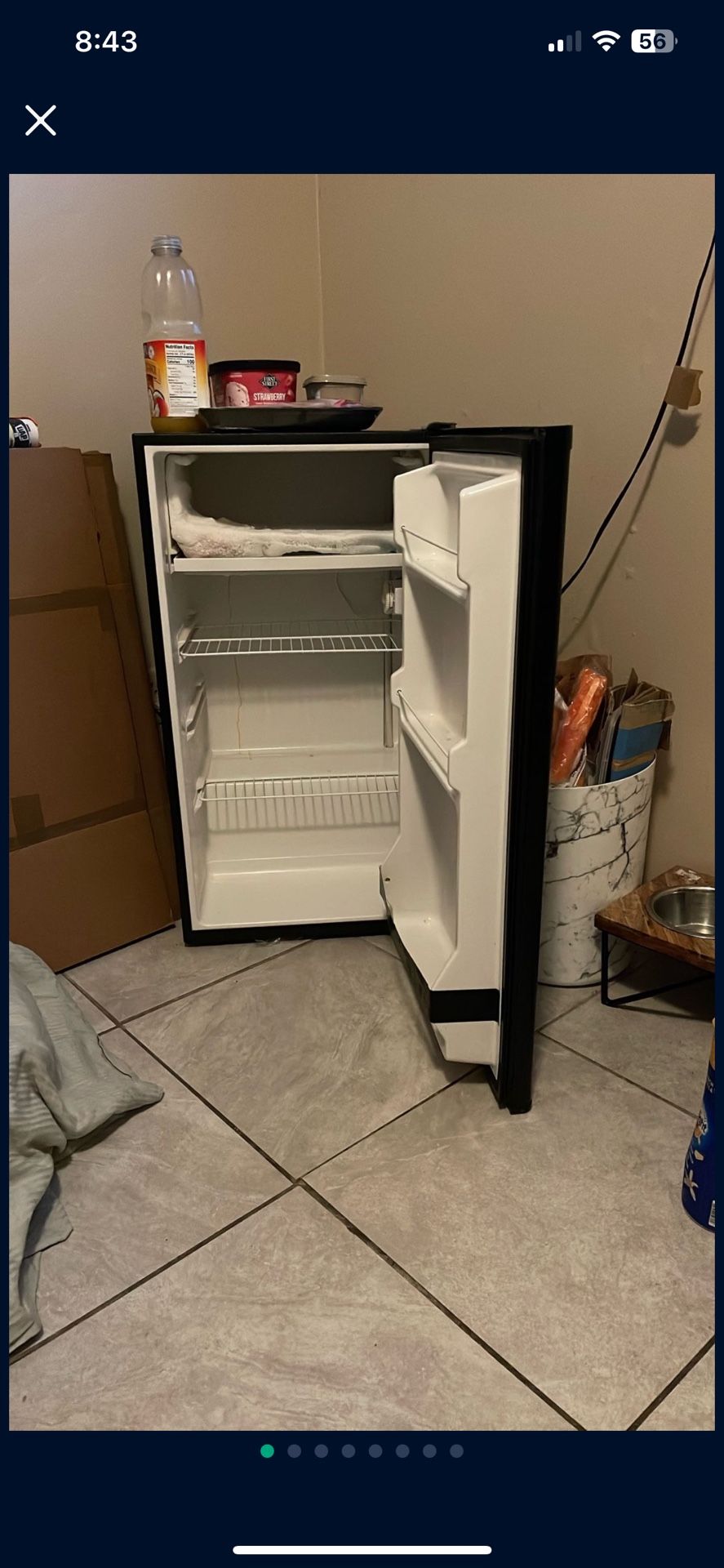 Mini Fridge $80
