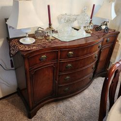 Antique China Cabinet and  Buffet 