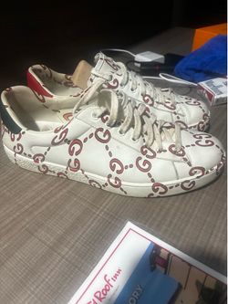 Gucci Ace GG shoes size 8.5 unisex