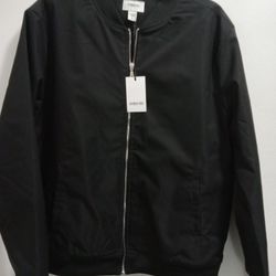 MENS BOMBER  JACKET SIZE LARGE (NEW)