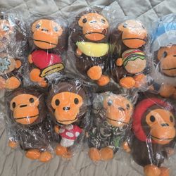 Baby Milo Monkey Bag Carry Bags Zipper Bag 