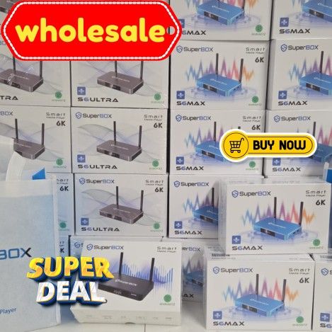 SUPERBOX S6 PRO TV BOX SMART Ultimate TV Solution ANDROID 12 SUPERBOX S6 ULTRA