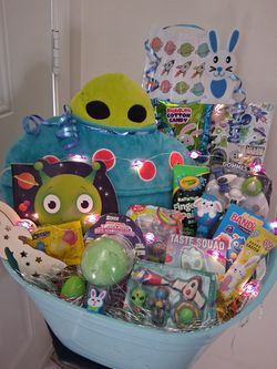 Alien Easter Basket $40 comes in clear bag with bow