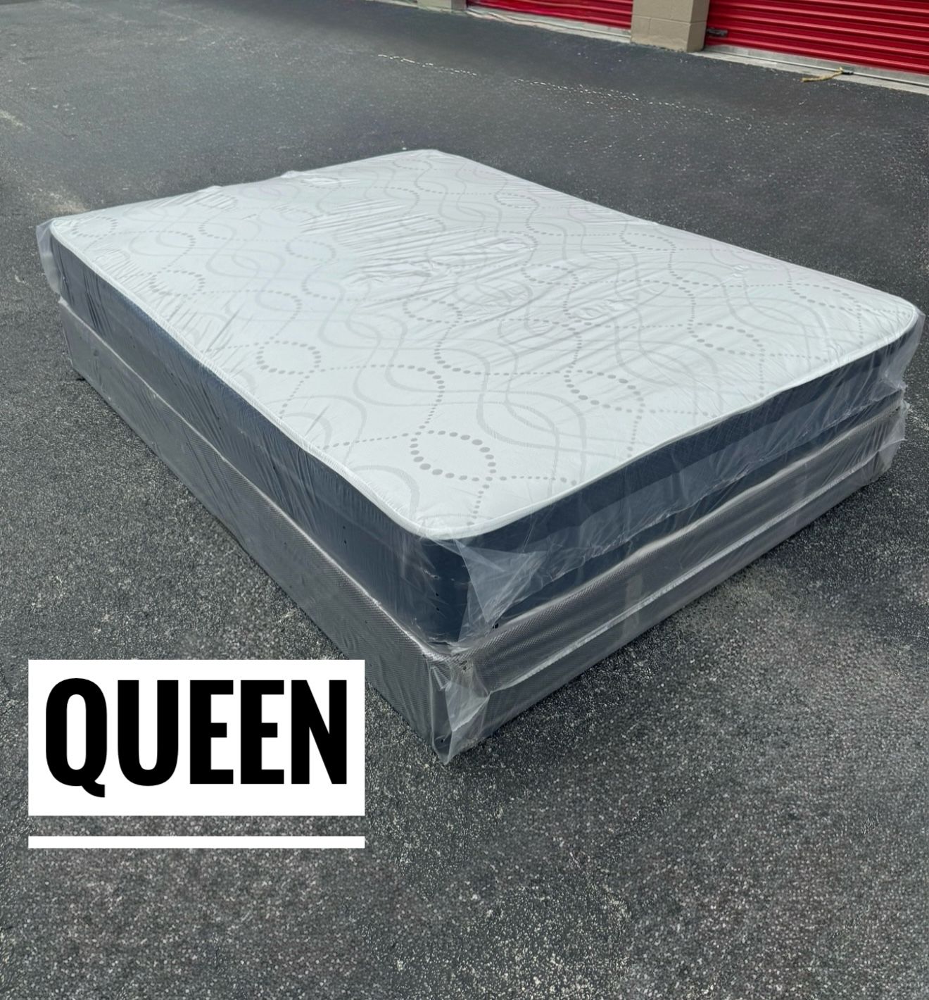 NEW Mattress Queen Size Regular With Box Spring // Offer 🚚