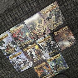 New Lot Of Pathfinder Books