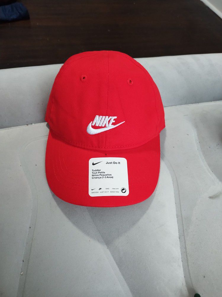 Red Nike Toddler Hat