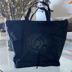 THE FORUM SHOPS @ CAESARS LARGE BLACK TOTE BAG
