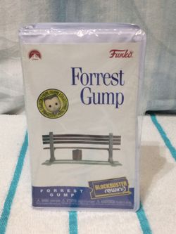 Brand New Factory Sealed FUNKO BLOCKBUSTER REWIND FORREST GUMP COLLECTIBLE FIGURINE