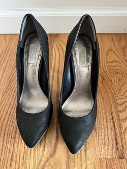 Rachel Roy Black Suede Heel