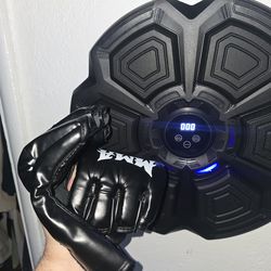 "Music Boxing Machine Wall Mounted - LED Smart Boxing Trainer