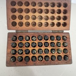 Punch set numbers and letters $50