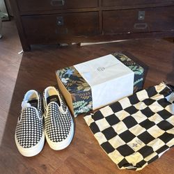 VANS VAULT X TAKA HAYASHI WOVEN SLIP, Size 11.5 Men’s 