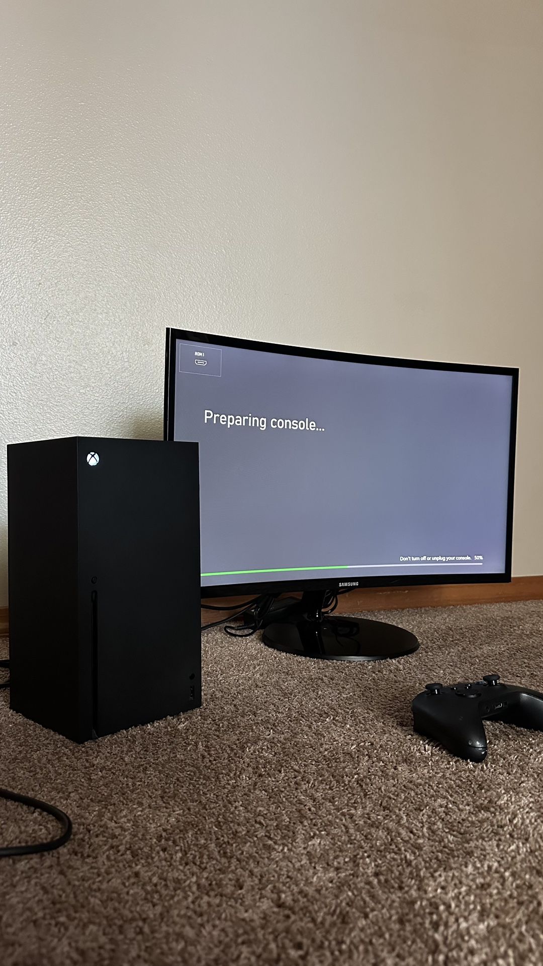 Samsung Curved Monitor 27”