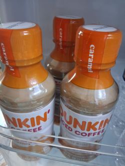 Ice coffee from Dunkin Donuts