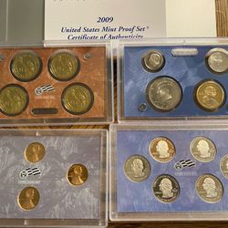 Uncirculated Proof Coins 2009 