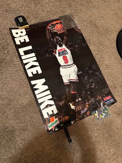 Michael Jordan Basketball Poster sports