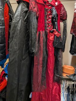 Dracula Vampire Halloween Costume For Girls