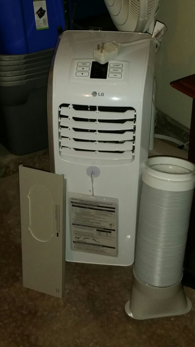 LG R410A portable air conditioner