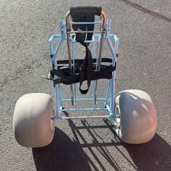 Wheeleez Folding Beach Cart Used Once On Backorder On Website