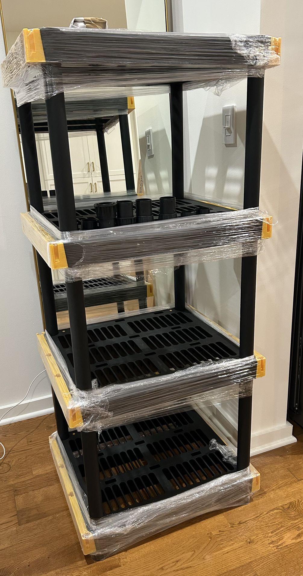 Sturdy 4 Level Shelving - Must Go