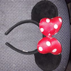 Disney Satin Bow Minnie Mouse Ears