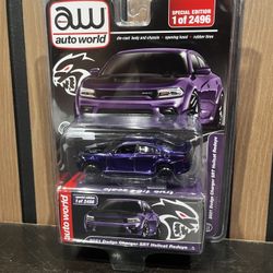 Auto World 1:64 2021 Dodge Charger SRT Hellcat Redeye SMW Exclusive 