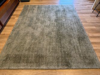 West Elm Wool Evergreen 8x10 Rug