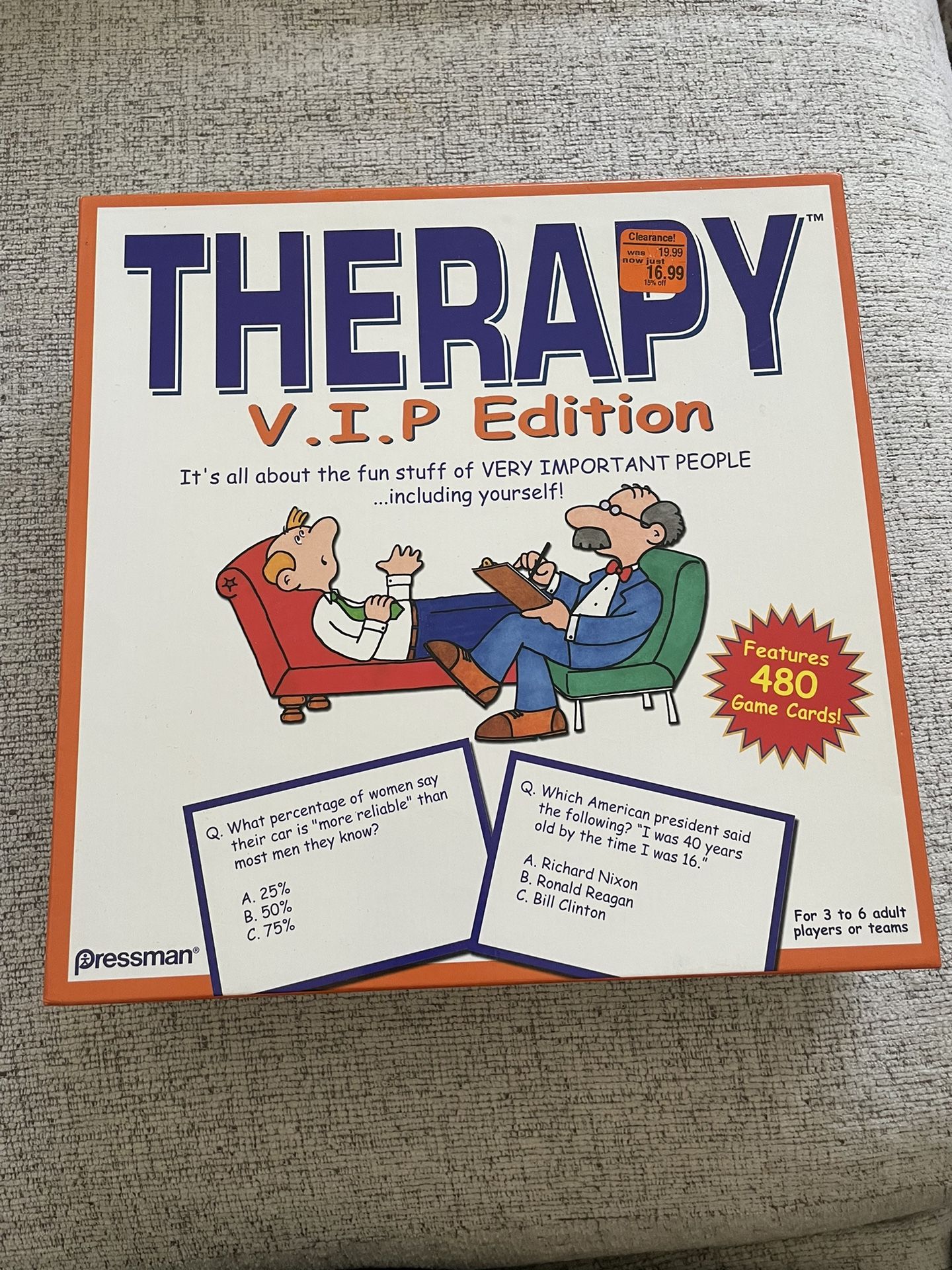 Therapy Board Game 