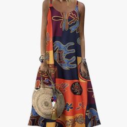 Multicolor Summer Dress
