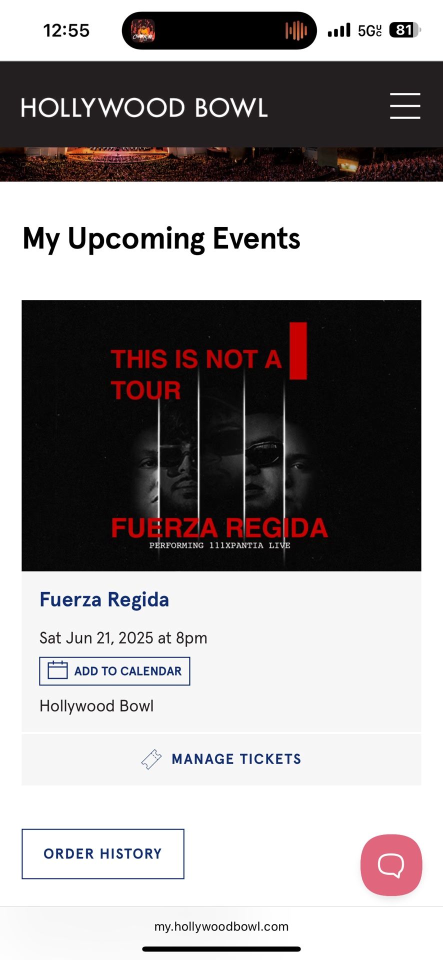 Fuerza Regida Tickets