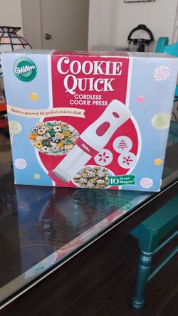 Wilton Cookie Quick cordless cookie press