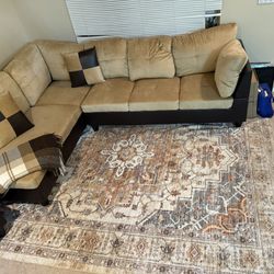 Couch With Treasure Chest (Rug Is For Sale As Well)