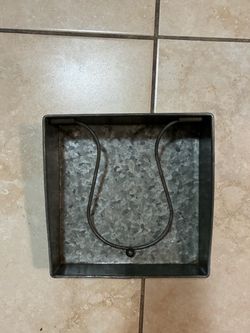 Gray Napkin holder