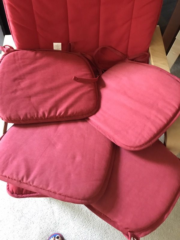 Set of 4 chair pillows