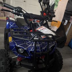 X-Pro Brand New Eagle 40cc Gas Mini ATV for Kids with Pull Start 4 Stroke Disc Brake 6" Tires