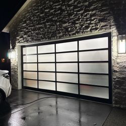 16x7 16x8 Aluminium Garage Doors 