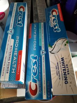 Crest pro health $2 each