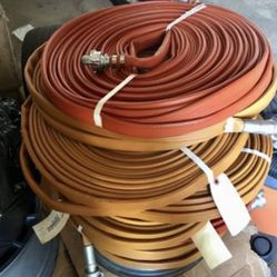 FLAT AIR HOSES AIR COMPRESSOR HOSES - MANGUERAS DE COMPRESOR DE AIRE
