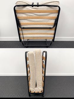 Twin rollaway bed with mattress