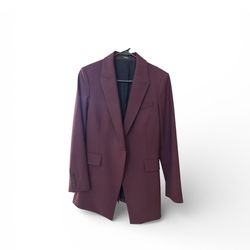 Theory Woman’s Burgundy Blazer