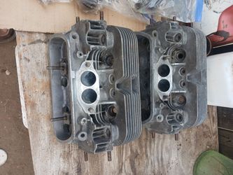 VW Air-Cooled Cylinder Heads Pair