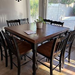 High Top Dining Table Seats 8