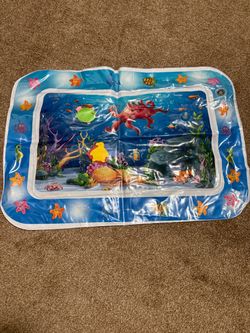 Inflatable Tummy Time Baby Water Mat