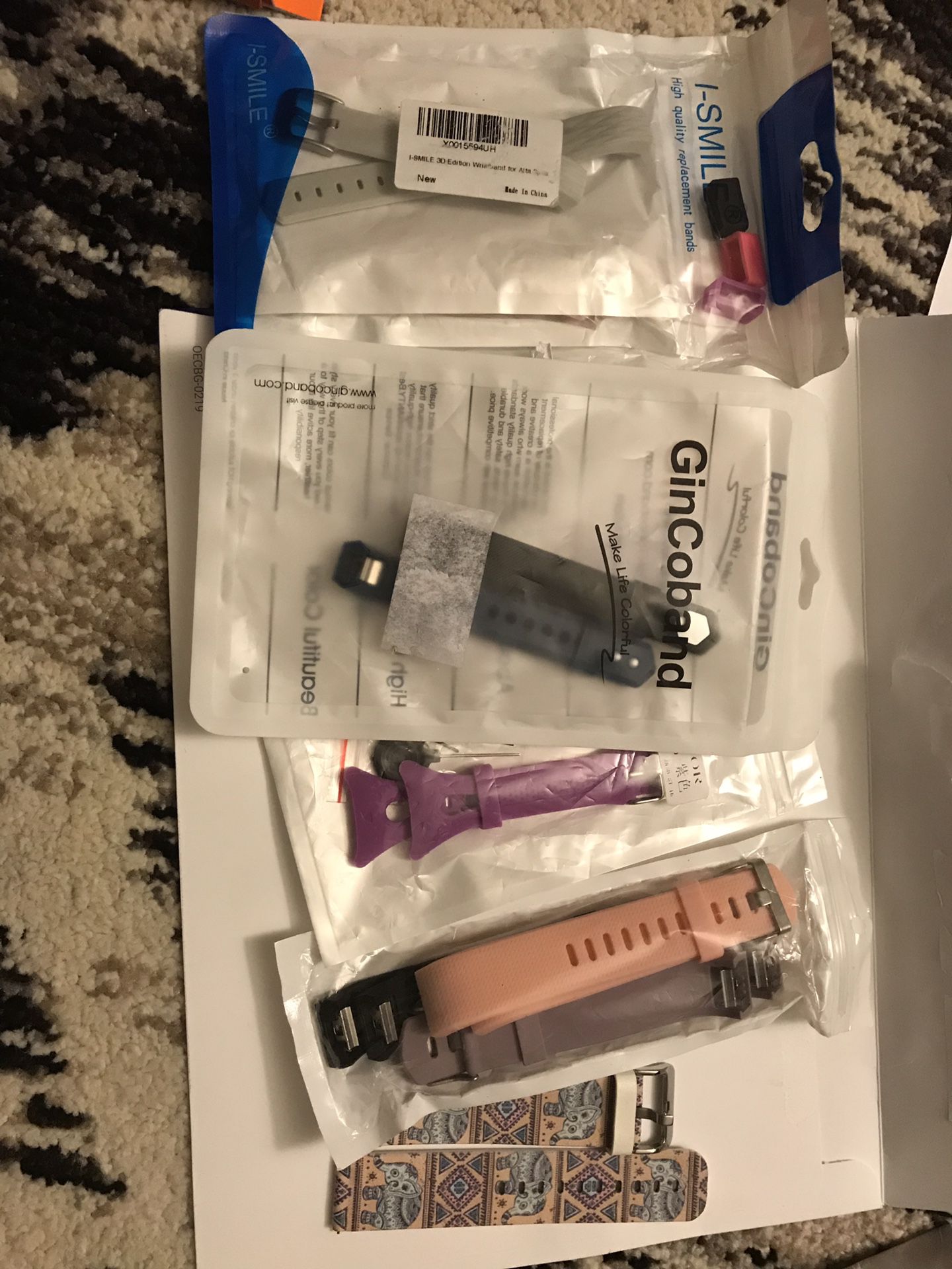 Lot of fitbit bands everything for $12