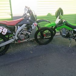 BETTER than dealership new/like new honda crf450r punisher dirtbike with title