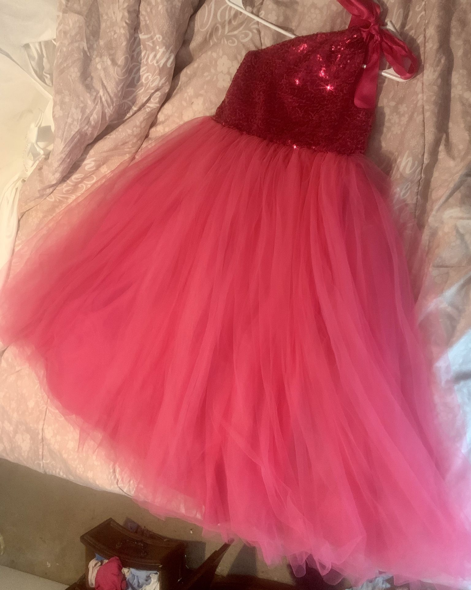 Girls Dresses (White, Burgundy, Pink, & Flower Dresses)